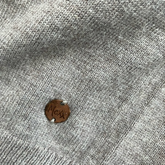 2/$30 Mexx Gray Crew Neck Sweater With Aztec Designs - Picture 5 of 8